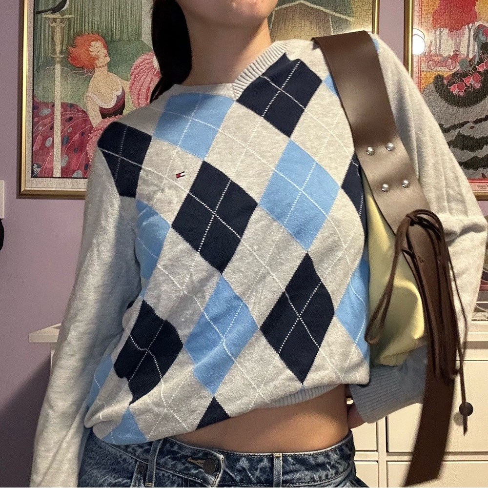 Tommy Hilfiger argyle sweater